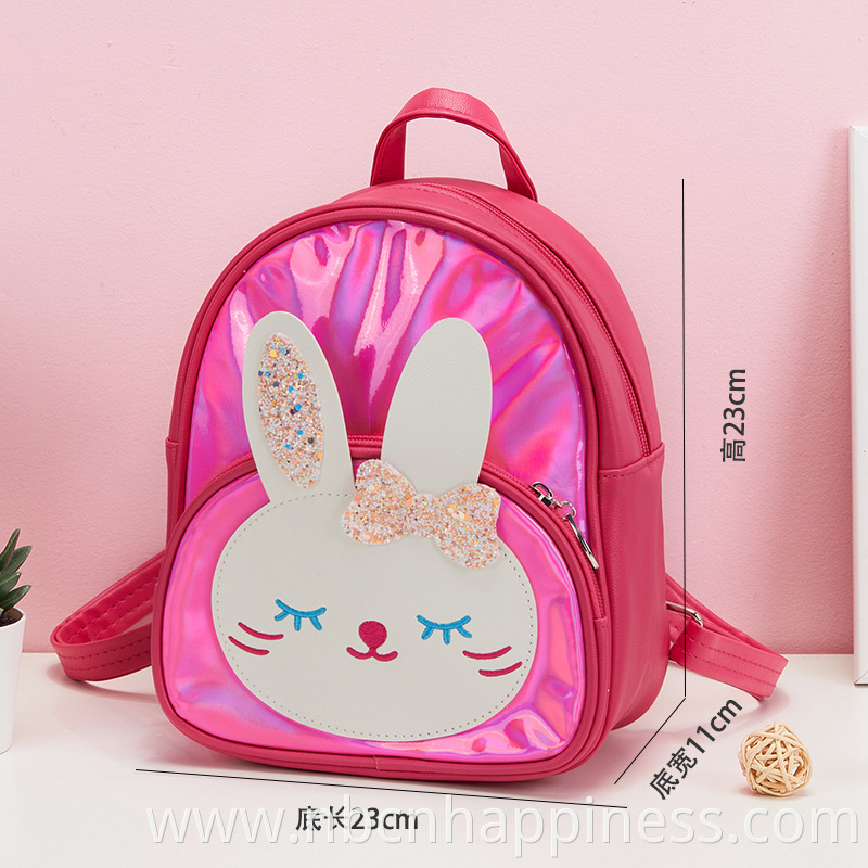 2022 New Products Travel Holographic Clear PVC Backpacks Custom Logo Trendy Hologram Kids Baby Kindergarten Backpack Bag School